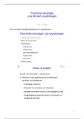 Les 10 Volwassenenpsychiatrie: Psychofarmaca