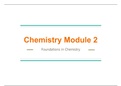 OCR A Level Chemistry A - Module 2 Revision Summary