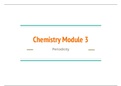 OCR A Level Chemistry A - Module 3 Revision Summary