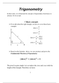 Trigonometry - summary of all