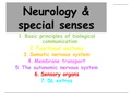 Neurology and special senses powerpoint