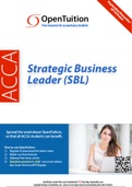 Strategic Business Leader