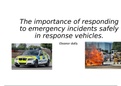 level three public services responding to emergency service incidents task 1