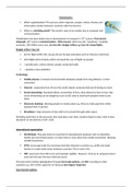 Full A-Level Geography Globalisation notes- including case studies 