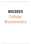 BIO2023: Cellular Biochemistry