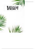Biology 1610 Notes