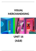 Unit 16 Visual Merchandising 