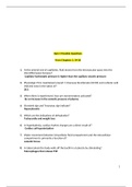 NR 507 Week 2 Quiz Possible Questions Chapter 3, 34-36
