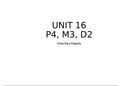 Unit 16 - Passenger Transport for Travel and Tourism (P4, M3, D2)