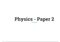AQA Combined Science - Physics Paper 1 Slideshow (GRADE 8/8)