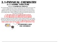 Year 1 AQA Chemistry Flashcards 