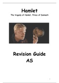 English Literature : Hamlet Full Study Guide and Synopsis of Plot