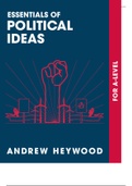Political Ideas by Andrew Heywood Textbook 