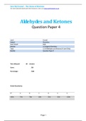 Aldehydes and ketones Q 4