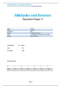 Aldehydes and ketones Q 3