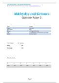 Aldehydes and ketones Q 2