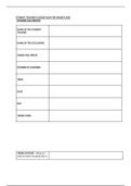Lesson Plan Template for Grade R and younger