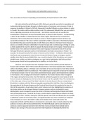 A* Russia and its Rulers Empire & Nationalities Exemplar Essay 1