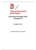 Purchasing & Supply Chain Management Assignment A