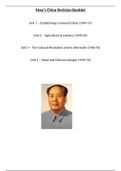 Mao's China Revision Booklet