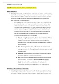 BS2101 - Principles of Marketing - FULL NOTES