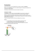 CONDUCTION, CONVECTION AND RADIATION SUMMARISED AND CONCISE NOTES