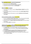 HMPYC80 Exam Notes