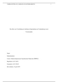 PB0402 Eindopdracht: verslag supermarktinterventie Experimenteel Onderzoek Open Universiteit cijfer 8