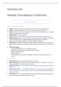 AS Chemistry A OCR  Summary, Post 2015 Spec