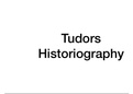 AQA A Level History - Tudors Historiography