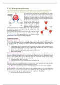 Biological Molecules 2.1.2