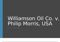 MGMT 520 Week 6 Case Analysis–Williamson Oil Co V Philip Morris USA Case 24-1:DeVry University, Keller Graduate School of Management (2022/2023)