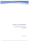 Samenvatting de praktijk van auditing en assurance