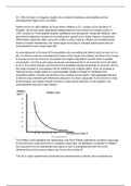 A-Level Economics Essays & Notes