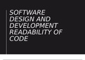 UNIT 6 - ASSIGNMENT 1 - D1 - Software Design and Development