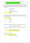 RES351 FINAL EXAM QUESTIONS  WITH COMPLETE SOLUTIONS  GRADED A