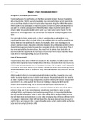 Unit 13 - Leadership in sport - How the session went- Assignment 3, Report