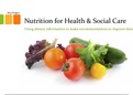 P3, P4, M3 and D2 unit 21 nutrition for health and social care