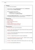Leases PQ Notes (First Class) 