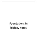 Biology AS revision notes