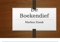 Boekbespreking Nederlands: de boekendief: powerpoint
