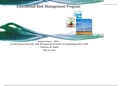 HLT 308V Week 5 Assignment (CLC); Educational Program on Risk Management Presentation