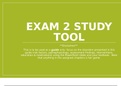 NUR2571  Exam 2 focused Study Tool-Rasmussen College: RATED A 