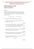 ECN225 Econometrics 2 2015 Past Paper Questions and Model Answers