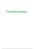 Theme 7 Photosynthesis