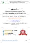 Cisco Certified Specialist 300-615 Practice Test, 300-615  Exam Dumps 2020 Update