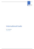 Summary International Trade 2IBM