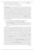 Summary 0HM320 Psychophysiology & Affective Computing