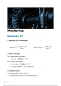 Mechanics - Unit 2