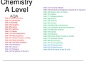 A-Level AQA Chemistry Entire Syllabus including Practical guides and Mechanisms
